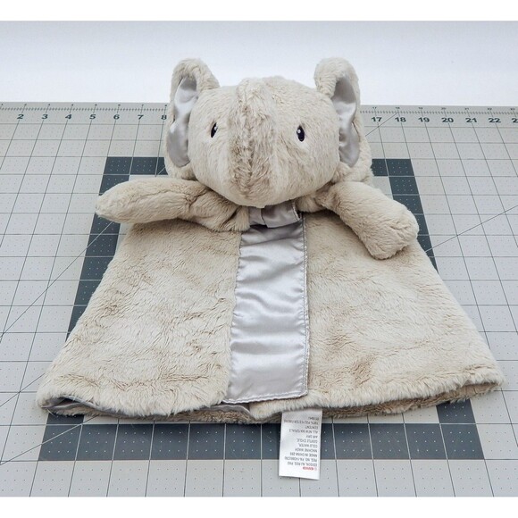 Baby GUND Bubbles Elephant Huggy Buddy Security Blanket Plush Stuffed Animal - Picture 1 of 9